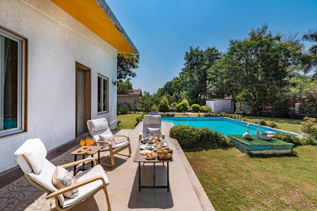 Saffronstays Roselle, Malavli - Pet-Friendly Pool Villa With Modern Interiors Lonavala Exterior photo